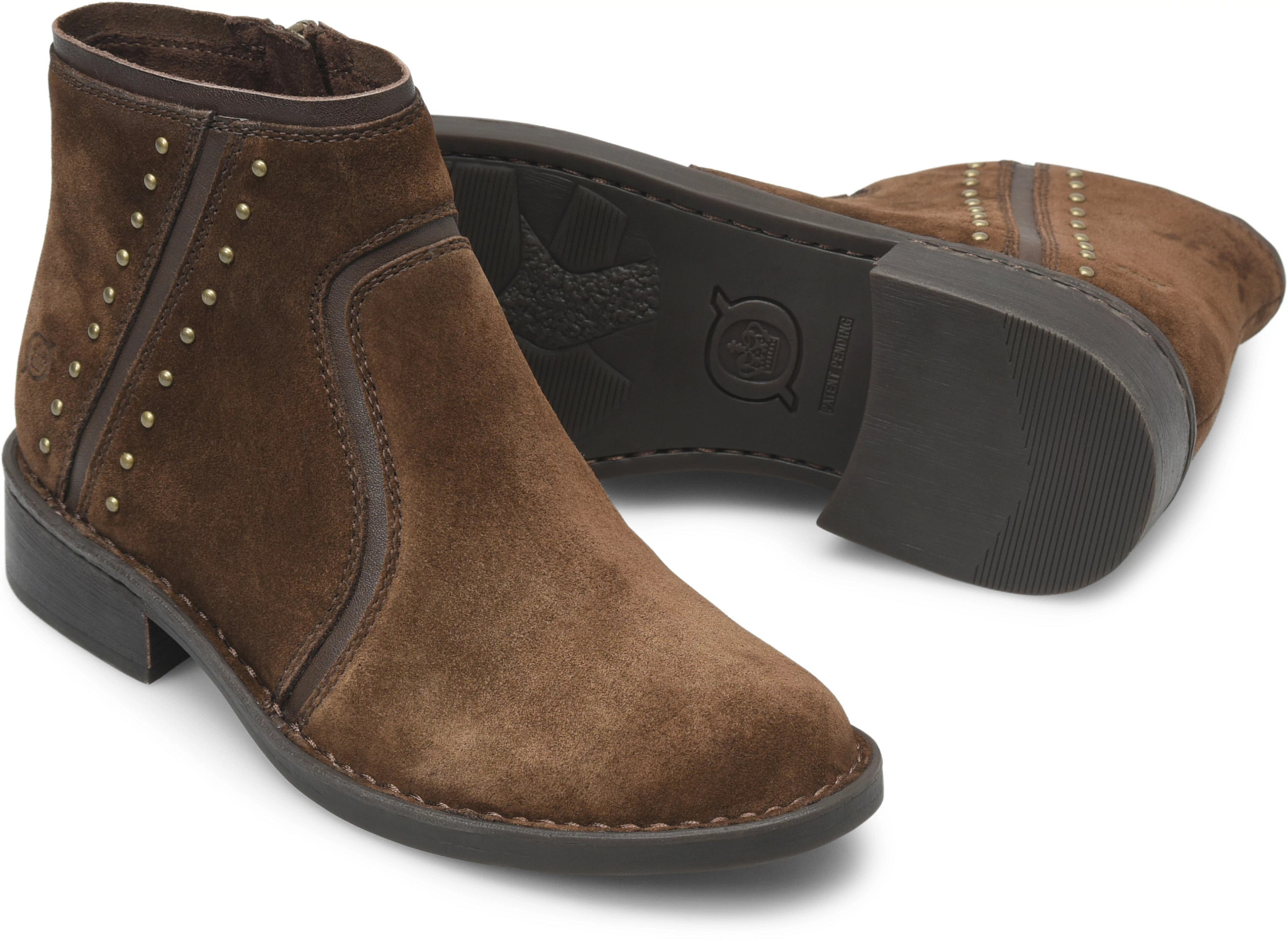 Cincy Studd shown in Chocolate Suede (Brown)