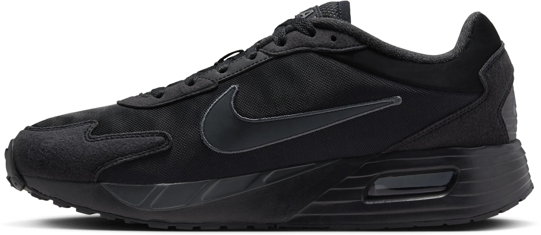 black nike with air on the side