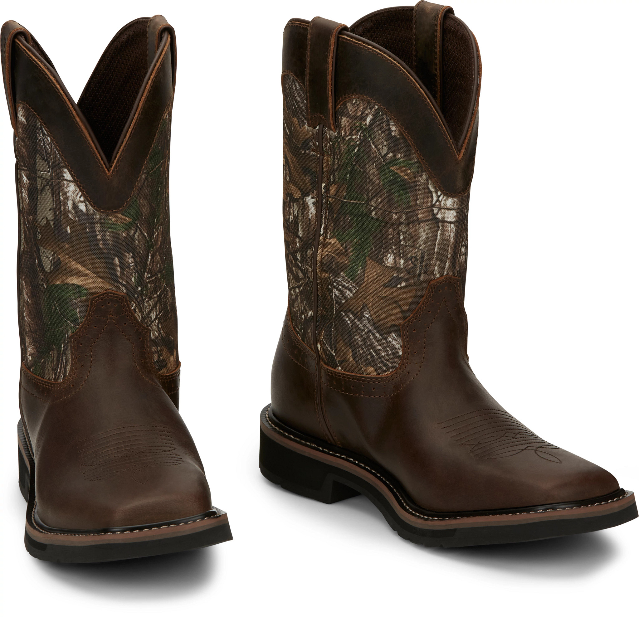 Mens camo sales cowboy boots