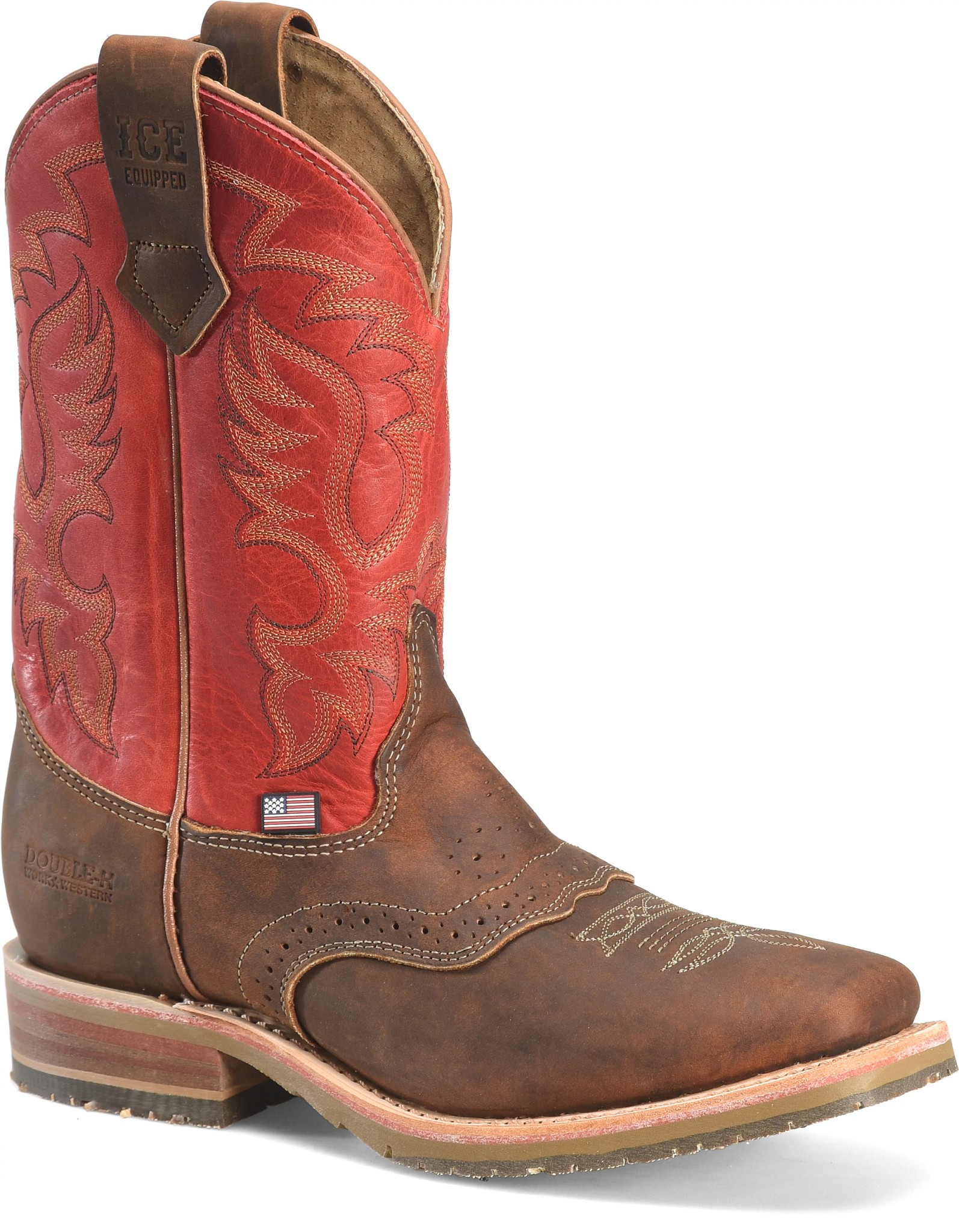 【新品・未使用】DOUBLE-H カウボーイ　ウェスタン　ブーツ　レザー　USA Shop Men's | Double-H Boots