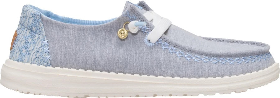 Women's Hey Dude Wendy Break Surf shown in Heather Grey/Multi (Grey)